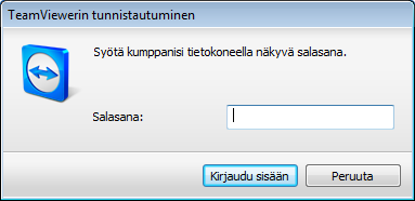 Syötä salasana esitystä varten
